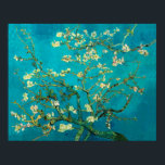 Poster Vincent Van Gogh Blossoming Almond Tree Arte Flora<br><div class="desc">Vincent Van Gogh Blossoming Almond Tree Vintage Floral Art Blossoming Almond Tree é uma pintura de 1890 do artista poste-impressionista holandês Vincent van Gogh. Almond Blossoms é um grupo de várias pinturas feitas em 1888 e 1890 por Vincent van Gogh em Arles e Santo-Rémy, no sul da França, de árvores...</div>