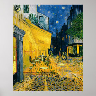 Póster Vincent van Gogh Cafe Terrace, Place du Forum