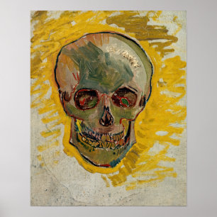 Poster Vincent van Gogh - Caveira 1887 #2
