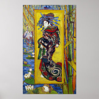 Póster Vincent van Gogh Courtesan