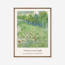 Poster Vincent Van Gogh Daubignys Garden 1890