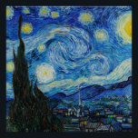 Póster Vincent Van Gogh é a Noite Estrelada<br><div class="desc">Mergulhe na beleza hipnotizante da Noite Estrelada de Vincent Van Gogh com esta impressão de arte reprodutiva de alta qualidade. Possuir uma história artística e deixar o brilhantismo da obra-prima de Van Gogh iluminar os seus arredores.</div>