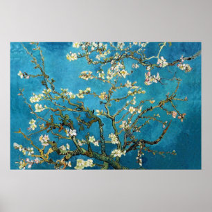 Poster Vincent van Gogh, Flagrante Árvore de Amêndoa. V
