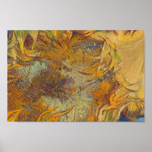 Poster Vincent van Gogh - girassóis