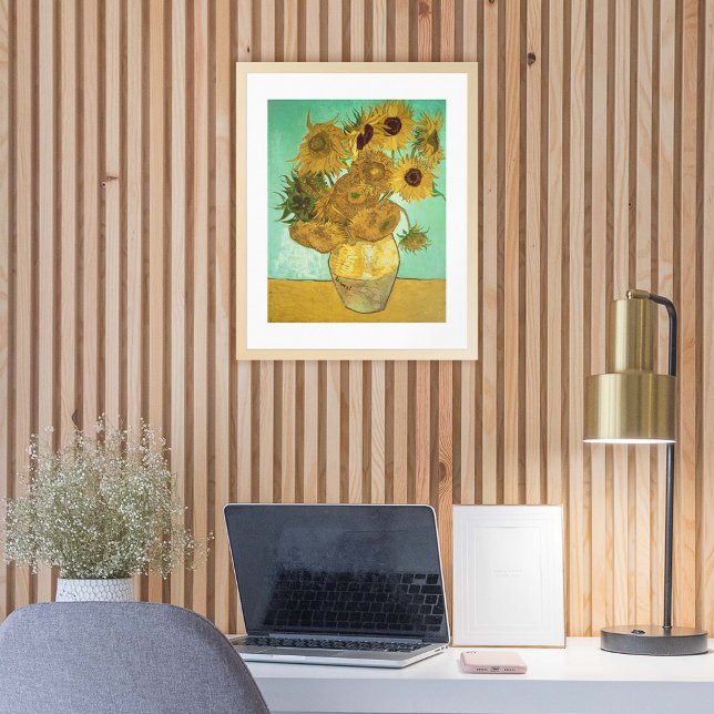 Póster Vincent van Gogh | Girassóis, 1888 (Art on wall)