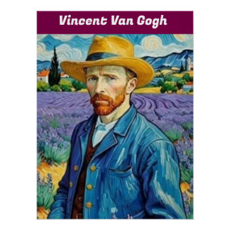 Póster Vincent Van Gogh Glossy Poster