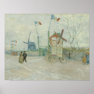 Póster Vincent van Gogh - Impasse des Deux Freres