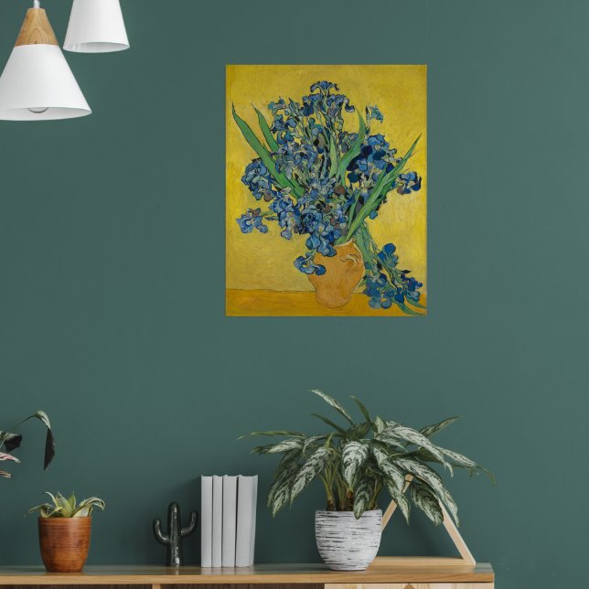 Poster Vincent Van Gogh Irises (Sala de Estar 1)