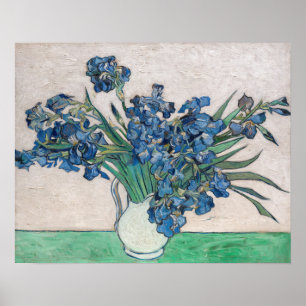 Poster Vincent van Gogh - Irrises