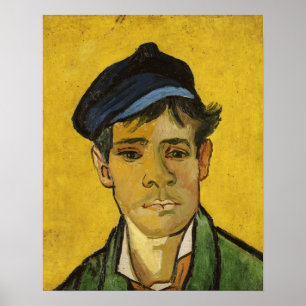Poster Vincent van Gogh   Jovem com chapéu, 1888