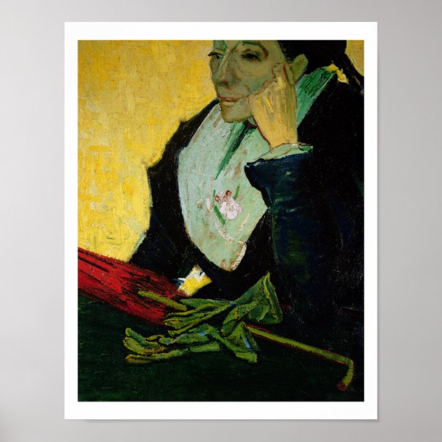 Poster Vincent van Gogh | L'Arlesienne, pormenor, 1888 (Frente)