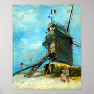 Poster Vincent van Gogh Le Moulin de la Galette