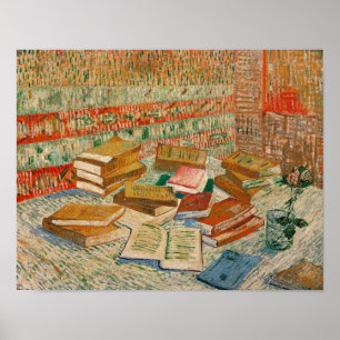 Póster Vincent van Gogh Livros Amarelos, 1887