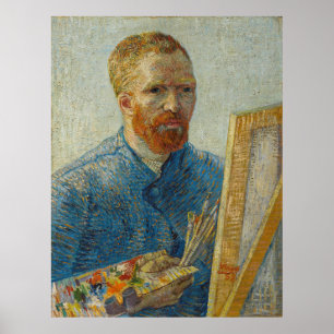 Poster Vincent Van Gogh Master Artisan Autorretrato