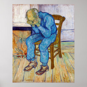 Poster Vincent van Gogh - Na Porta da Eternidade