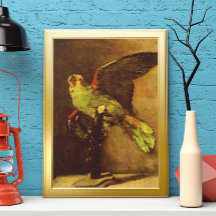 Vincent van Gogh - Natureza Morta com Papagaio Ver