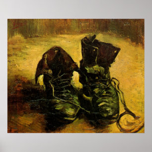 Póster Vincent van Gogh - Natureza Morta com um Par de Sa