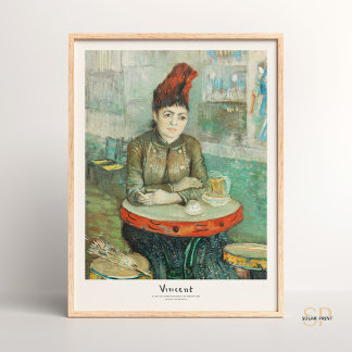 Poster Vincent van Gogh no Café Agostina Segatori Art