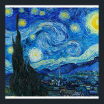 Poster Vincent Van Gogh - Noite Estrelada<br><div class="desc">Vincent Van Gogh - Noite Estrelada</div>
