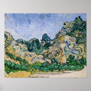 Póster Vincent van Gogh o Alpilles, 1889