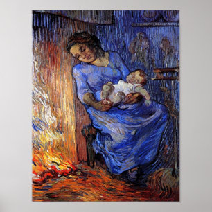 Poster Vincent Van Gogh - O Homem Está no Mar Arte Fino