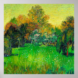 Poster Vincent van Gogh, O Jardim do Poeta,