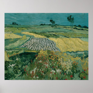 Poster Vincent van Gogh - O Planalto de Auvers