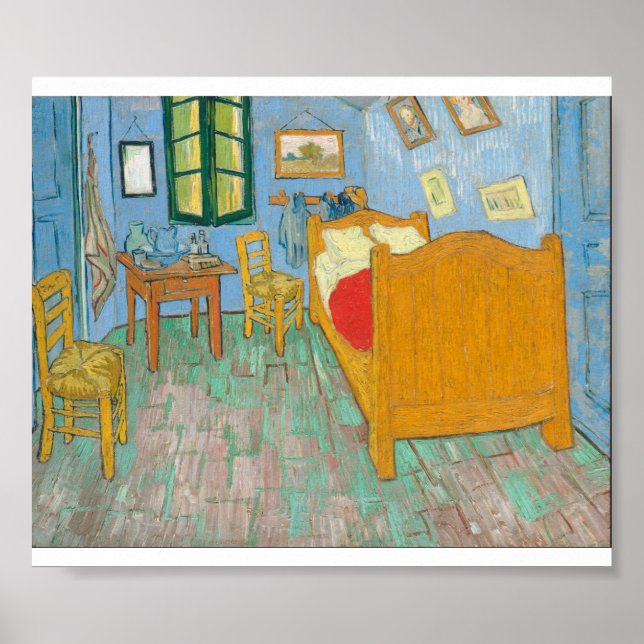 Poster Vincent Van Gogh - O Quarto (Frente)