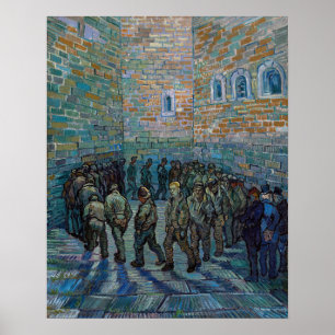 Poster Vincent van Gogh - O Tribunal prisional