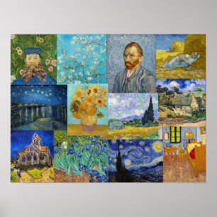 Poster Vincent Van Gogh - Obras-primas