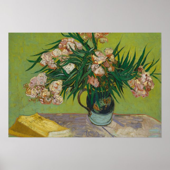 Poster Vincent van Gogh - Oleanders (Frente)