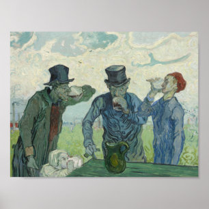 Poster Vincent van Gogh - Os Bebedores