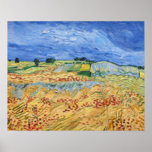 Poster Vincent van Gogh - Os Campos / Campos de Trigo