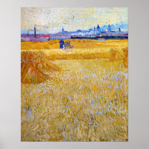 Poster Vincent van Gogh - Os Ceifeiros