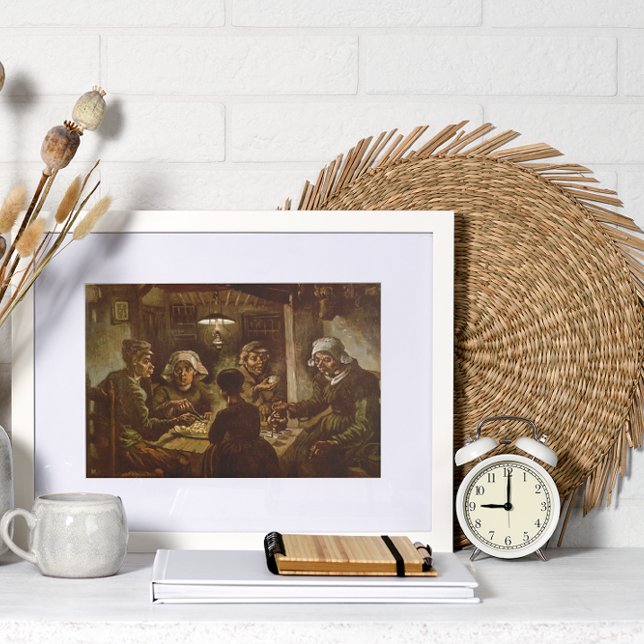 Poster Vincent van Gogh - Os Comedores De Batata (Criador carregado)