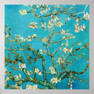 Poster Vincent Van Gogh painting Almond Blossoms