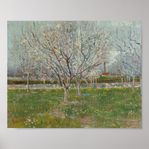 Poster Vincent van Gogh - Pomar em Flor