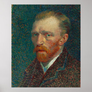 Póster Vincent Van Gogh, Primavera de autorretrato de 188