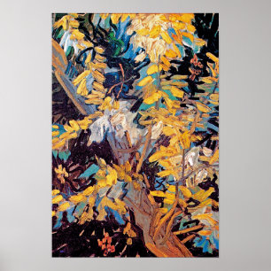 Póster Vincent van Gogh - ramos de florescência da acác