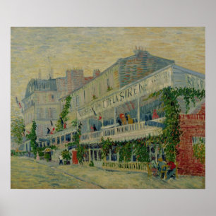 Póster Vincent van Gogh Restaurante de la Sirene