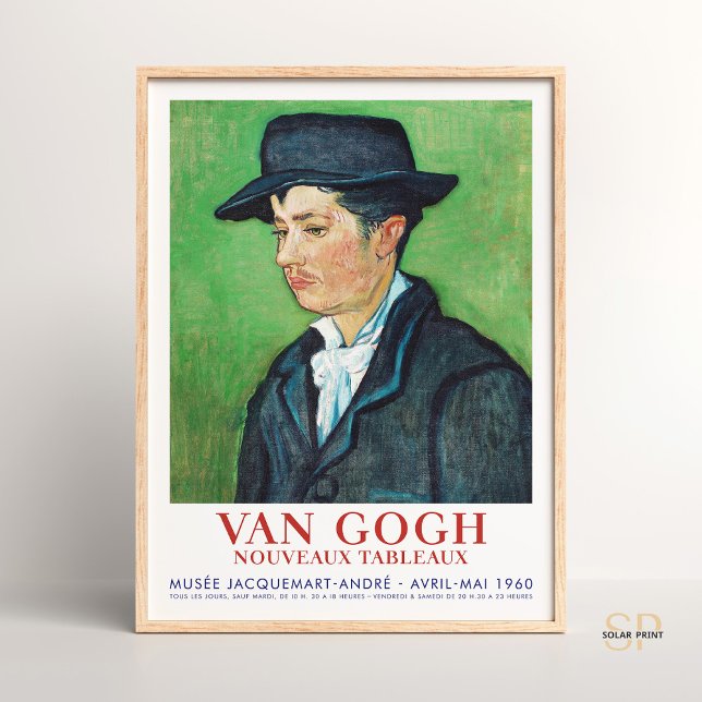 Poster Vincent van Gogh Retrato de Armand Roulin Art (Criador carregado)