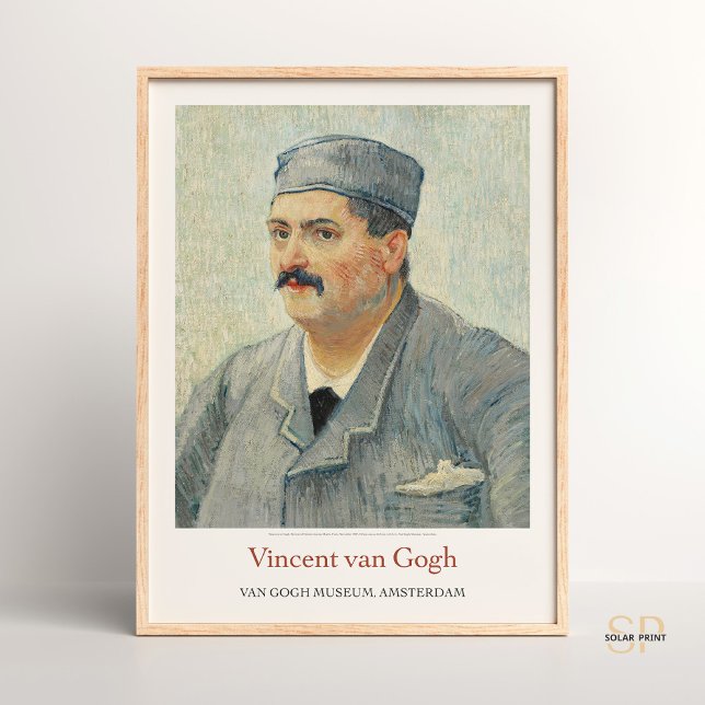 Poster Vincent van Gogh Retrato de Etienne-Lucien Martin (Criador carregado)