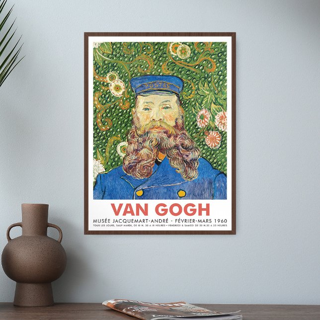Poster Vincent van Gogh Retrato De Joseph Roulin Art (Criador carregado)