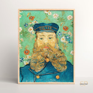 Poster Vincent van Gogh - Retrato - Postman Joseph Roulin