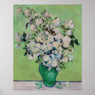 Poster Vincent van Gogh - Rosas