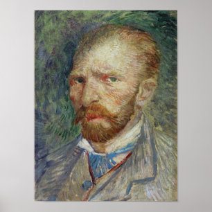 Póster Vincent van Gogh Self Portrait, 1887