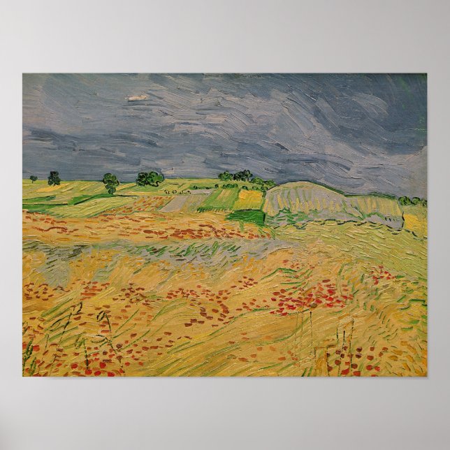Poster Vincent van Gogh | Simples em Auvers, 1890 (Frente)