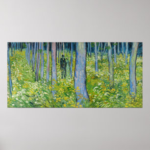 Poster Vincent van Gogh - Sub-Crescimento com Dois Númer