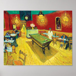 Poster Vincent Van Gogh The Night Cafe (Le café de nuit)