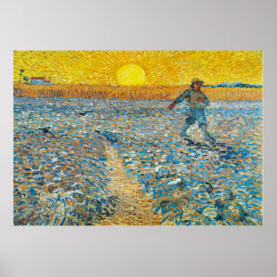Poster Vincent van Gogh - The Sower